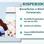 Risperidona e autismo, vector mostrando a uma mãe