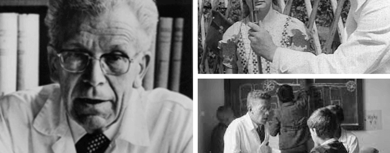 Síndrome de Asperger: imagem de Hans Asperger no seu trabalho diário