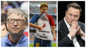 Famosos con autismo, imagen de tres famosos
